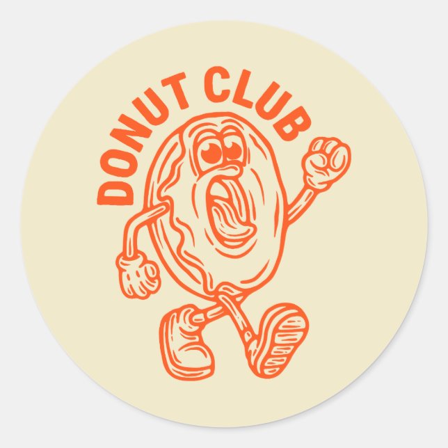 Sticker Rond Autocolante (Devant)