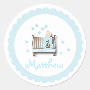 Sticker Rond Autocollant/bébé