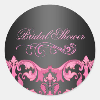 Sticker Rond Autocollant/ sceau d'enveloppe de Baby Shower en D
