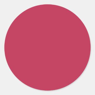 Sticker Rond Automne Couleur hiver Viva Magenta