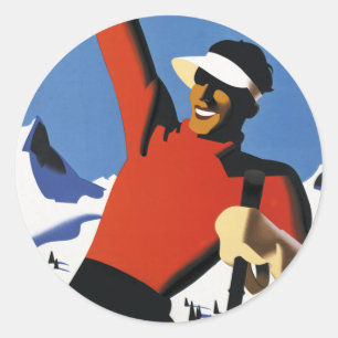 Sticker Rond Autriche