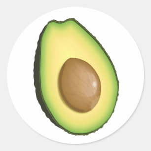 Sticker Rond Avacodo