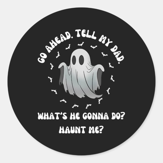 Sticker Rond Avancer (Devant)