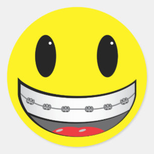 Sticker Rond avec des croisillons