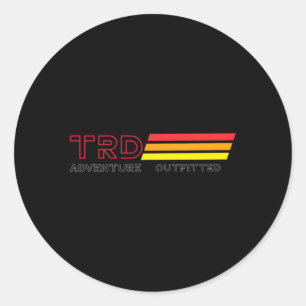 Sticker Rond Aventure 101 Trd Aventure Ted