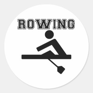 Sticker Rond Aviron