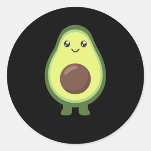 Sticker Rond Avocado Halloween Costume amusant Avocados