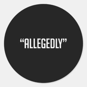 Sticker Rond Avocat du Procureur Paralegal Faculté de droit