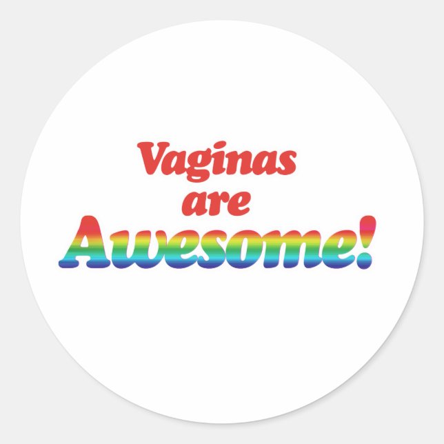 STICKER ROND AWESOME V (Devant)