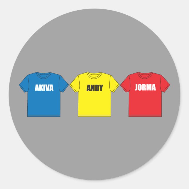 Sticker Rond Awesometown (Devant)