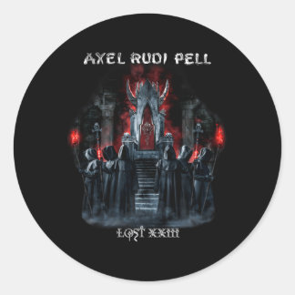 Sticker Rond Axel Rudi Pell Perdu Xxiii