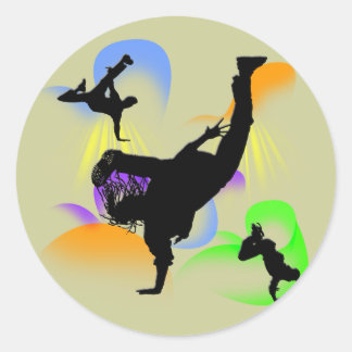 STICKER ROND B