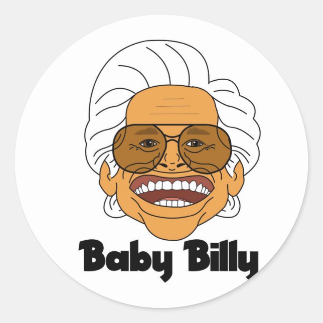 Sticker Rond Baby Billy (Devant)