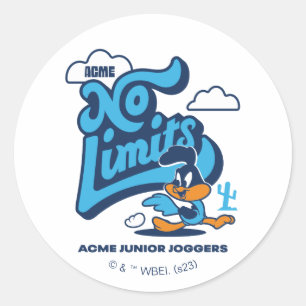 Sticker Rond Baby ROAD RUNNER™ - Pas de limites