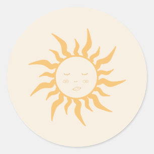 Sticker Rond Baby shower