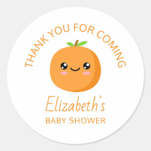 Sticker Rond Baby shower