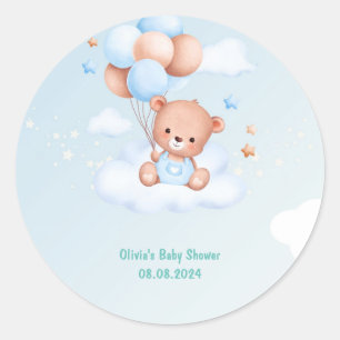 Sticker Rond Baby shower
