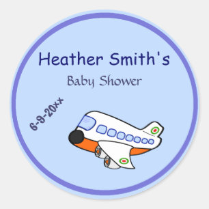 Sticker Rond Baby shower