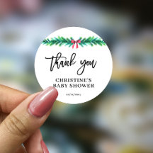 Baby shower d'hiver Noël