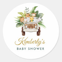 baby shower safari jungle