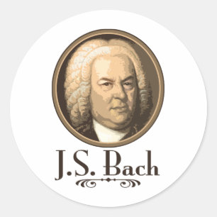 Sticker Rond Bach
