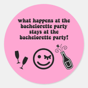 Sticker Rond Bachelorette