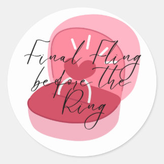 Sticker Rond Bachelorette