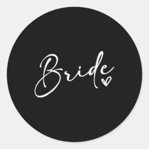 Sticker Rond Bachelorette Wedding shower mariée Gif