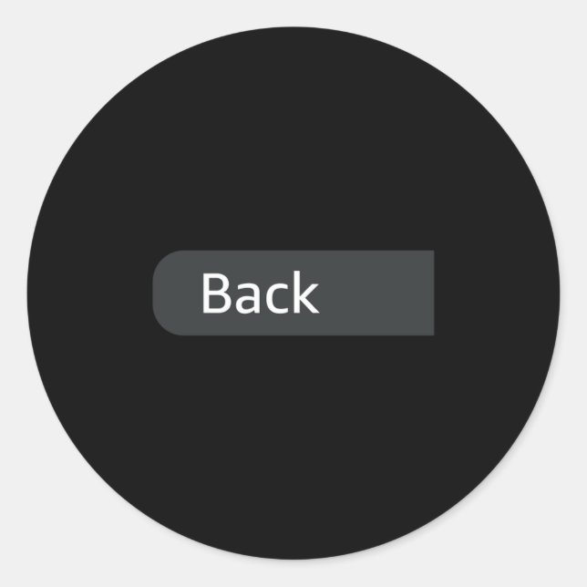 Sticker Rond Back Print Only - Lipstick Kisses For Boyfriend Le (Devant)