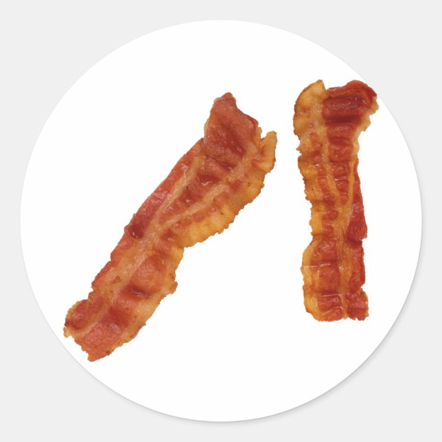 Sticker Rond Bacon (Devant)