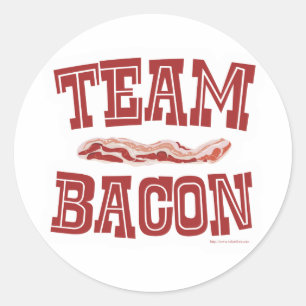 Sticker Rond Bacon d'équipe