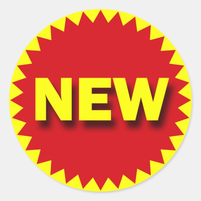 STICKER ROND BADGE DE DÉTAIL - NOUVEAU (Devant)