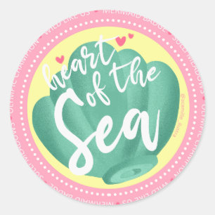 Sticker Rond Badge de sirène - CA