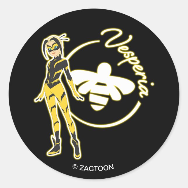 Sticker Rond Badge Vesperia (Devant)