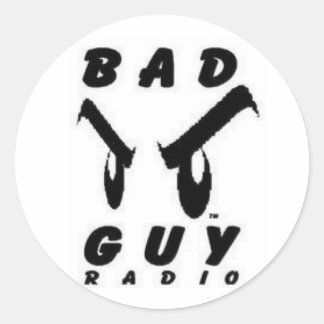 Sticker Rond badguylogo