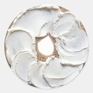 Sticker Rond Bagel