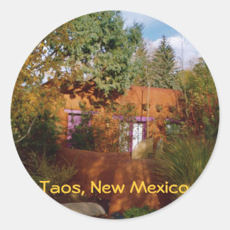 Sticker Rond Baguette Taos Casita #2