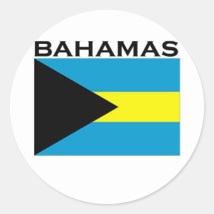 Sticker Rond Bahamas