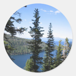 Sticker Rond baie d'Emerald