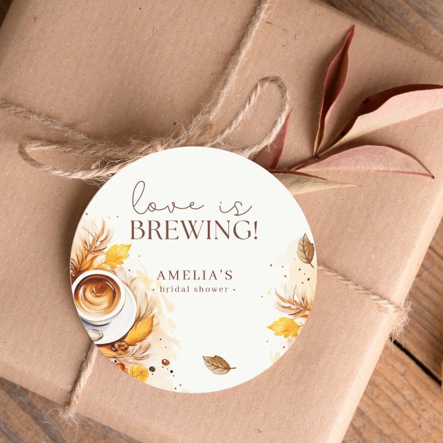 Sticker Rond Baignez dans l'amour de la Mariage avec Bohème Fle (Créateur téléchargé)