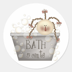 Sticker Rond baignoire