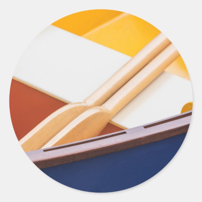 Sticker Rond Bainbridge Island Boat Boat Festival 2 (Devant)