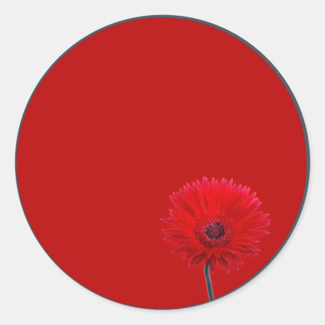 Sticker Rond Baise peinte (Devant)