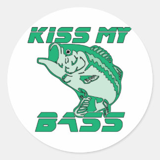 Sticker Rond Baiser ma basse