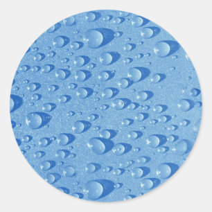 Sticker Rond Baisses de l'eau