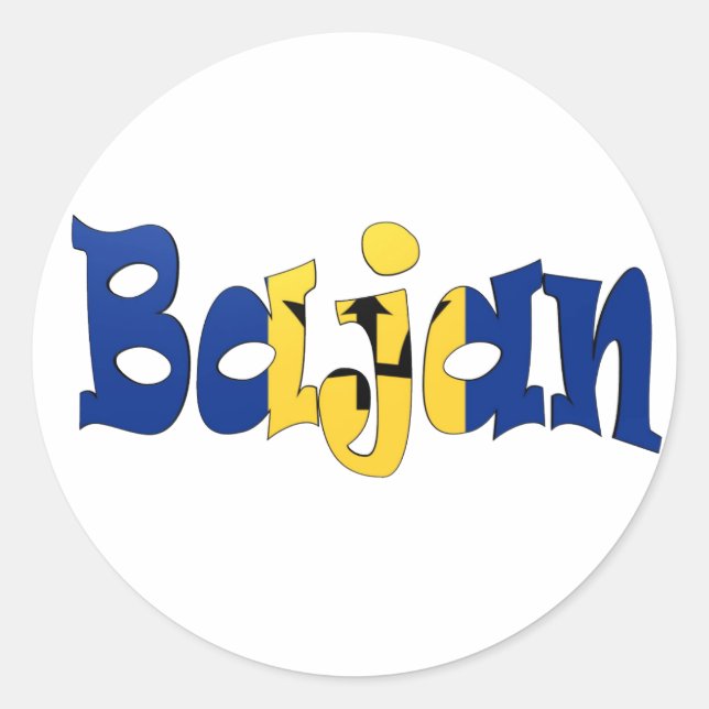 Sticker Rond Bajan (Devant)