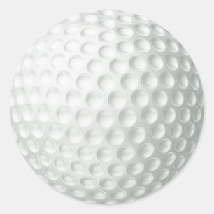 Sticker Rond Bal de golf