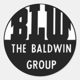 Sticker Rond Baldwin Locomotive Works