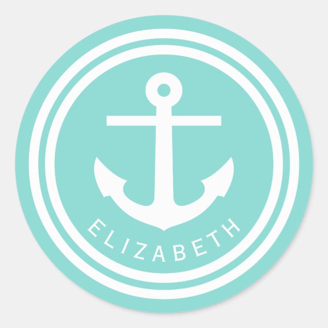 Sticker Rond Balise de préférence pour les joints d'enveloppe d (Devant)