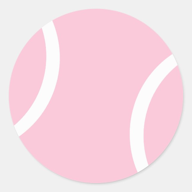 Sticker Rond Ball de tennis (Devant)